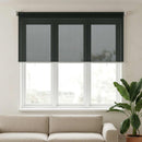 vidaXL Kültéri Roló 90% UV Blokkolás Sötétzöld 160 x 140 cm HDPE