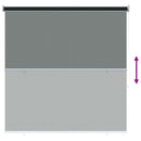 vidaXL Kültéri Roló 90% UV Blokkolás Sötétzöld 160 x 230 cm HDPE