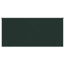 vidaXL Kültéri Roló 90% UV Blokkolás Sötétzöld 400 x 230 cm HDPE