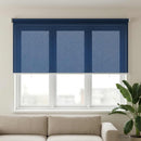 vidaXL Kültéri Roló 90% UV Blokkolás Kék 140 x 140 cm HDPE