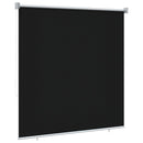 vidaXL Kültéri Roló 90% UV Blokkolás Fekete 140 x 140 cm HDPE
