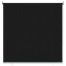 vidaXL Kültéri Roló 90% UV Blokkolás Fekete 140 x 140 cm HDPE