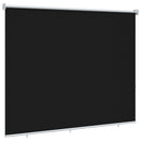 vidaXL Kültéri Roló 90% UV Blokkolás Fekete 200 x 140 cm HDPE