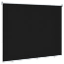 vidaXL Kültéri Roló 90% UV Blokkolás Fekete 200 x 140 cm HDPE