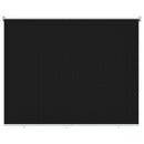 vidaXL Kültéri Roló 90% UV Blokkolás Fekete 200 x 140 cm HDPE