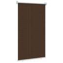 vidaXL Kültéri Roló 90% UV Blokkolás Barna 60 x 140 cm HDPE