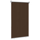 vidaXL Kültéri Roló 90% UV Blokkolás Barna 60 x 140 cm HDPE