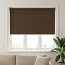 vidaXL Kültéri Roló 90% UV Blokkolás Barna 140 x 140 cm HDPE