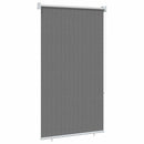vidaXL Kültéri Roló 90% UV Blokkolás Világosszürke 80 x 140 cm HDPE