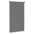 vidaXL Kültéri Roló 90% UV Blokkolás Világosszürke 80 x 140 cm HDPE