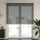 vidaXL Kültéri Roló 90% UV Blokkolás Világosszürke 60 x 230 cm HDPE