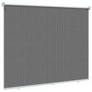 vidaXL Kültéri Roló 90% UV Blokkolás Világosszürke 120 x 230 cm HDPE