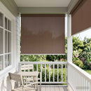 vidaXL Kültéri Roló 90% UV Blokkolás Tópszínű 100 x 140 cm HDPE