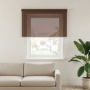 vidaXL Kültéri Roló 90% UV Blokkolás Tópszínű 240 x 140 cm HDPE