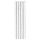 vidaXL Rovar Függöny Chenille Világosszürke és fehér 56 x 200 cm