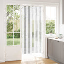 vidaXL Rovar Függöny Chenille Világosszürke és fehér 90 x 200 cm