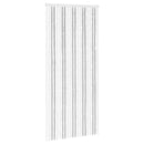 vidaXL Rovar Függöny Chenille Világosszürke és fehér 90 x 200 cm