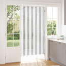 vidaXL Rovar Függöny Chenille Világosszürke és fehér 100 x 200 cm