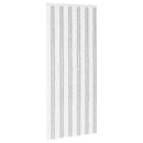 vidaXL Rovar Függöny Chenille Világosszürke és fehér 100 x 230 cm