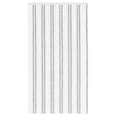 vidaXL Rovar Függöny Chenille Világosszürke és fehér 118 x 220 cm