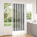 vidaXL Rovar Függöny Chenille Szürke és fekete 90 x 200 cm 100% PP