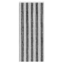 vidaXL Rovar Függöny Chenille Szürke és fekete 90 x 220 cm 100% PP