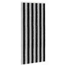 vidaXL Rovar Függöny Chenille Szürke és fekete 100 x 220 cm 100% PP