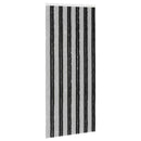 vidaXL Rovar Függöny Chenille Szürke és fekete 100 x 230 cm 100% PP