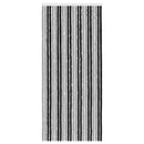 vidaXL Rovar Függöny Chenille Szürke és fekete 100 x 230 cm 100% PP