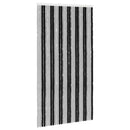 vidaXL Rovar Függöny Chenille Szürke és fekete 118 x 220 cm 100% PP