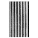 vidaXL Rovar Függöny Chenille Szürke és fekete 118 x 220 cm 100% PP