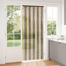 vidaXL Rovar Függöny Chenille Sötétbarna és Bézs 90 x 220 cm 100% PP