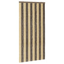 vidaXL Rovar Függöny Chenille Sötétbarna és Bézs 100 x 200 cm 100% PP