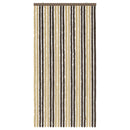 vidaXL Rovar Függöny Chenille Sötétbarna és Bézs 100 x 200 cm 100% PP