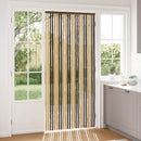 vidaXL Rovar Függöny Chenille Sötétbarna és Bézs 100 x 220 cm 100% PP