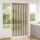 vidaXL Rovar Függöny Chenille Sötétbarna és Bézs 118 x 220 cm 100% PP