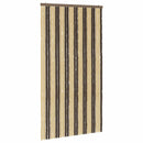 vidaXL Rovar Függöny Chenille Sötétbarna és Bézs 118 x 220 cm 100% PP