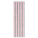 vidaXL Rovar Függöny Chenille Ezüstszürke és Rózsaszín 56 x 185 cm