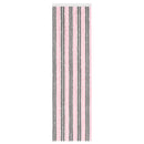 vidaXL Rovar Függöny Chenille Ezüstszürke és Rózsaszín 56 x 200 cm