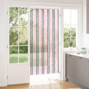 vidaXL Rovar Függöny Chenille Ezüstszürke és Rózsaszín 90 x 200 cm