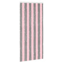 vidaXL Rovar Függöny Chenille Ezüstszürke és Rózsaszín 90 x 200 cm