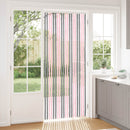vidaXL Rovar Függöny Chenille Ezüstszürke és Rózsaszín 90 x 220 cm