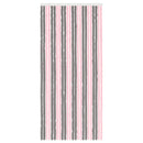 vidaXL Rovar Függöny Chenille Ezüstszürke és Rózsaszín 100 x 220 cm