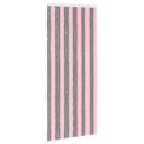 vidaXL Rovar Függöny Chenille Ezüstszürke és Rózsaszín 100 x 230 cm