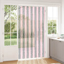 vidaXL Rovar Függöny Chenille Ezüstszürke és Rózsaszín 118 x 220 cm
