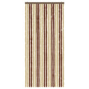 vidaXL Rovar Függöny Chenille Barna és Bézs 90 x 200 cm 100% PP