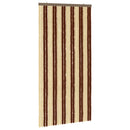 vidaXL Rovar Függöny Chenille Barna és Bézs 100 x 200 cm 100% PP