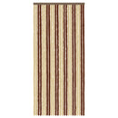 vidaXL Rovar Függöny Chenille Barna és Bézs 100 x 220 cm 100% PP