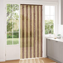 vidaXL Rovar Függöny Chenille Barna és Bézs 100 x 230 cm 100% PP