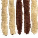 vidaXL Rovar Függöny Chenille Barna és Bézs 118 x 220 cm 100% PP